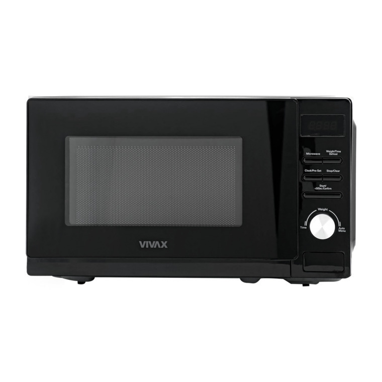 VIVAX mikrovalna pecnica MWO-2070 BL; 20 L; DIGITALNA; crna