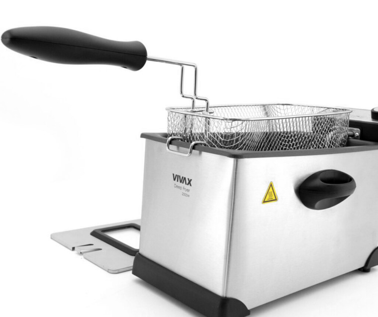 VIVAX friteza DF-2003SS 2000 W; 3.0 L; Mehanička