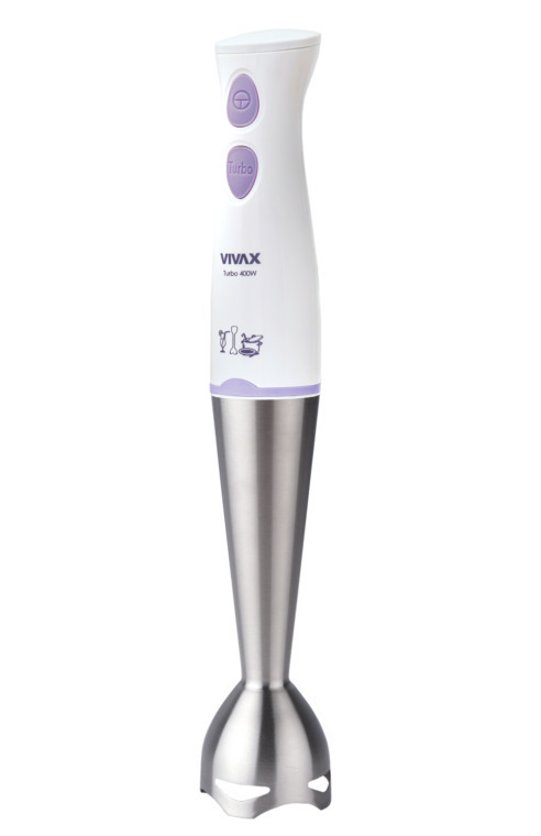 VIVAX štapni mikser SB-400WP 400 W; 2 brzine; INOX nožica
