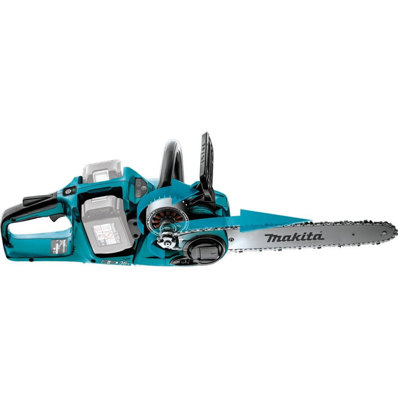 MAKITA akumulatorska lančana pila DUC355Z (18 + 18 V, 35 cm) - SAMO ALAT