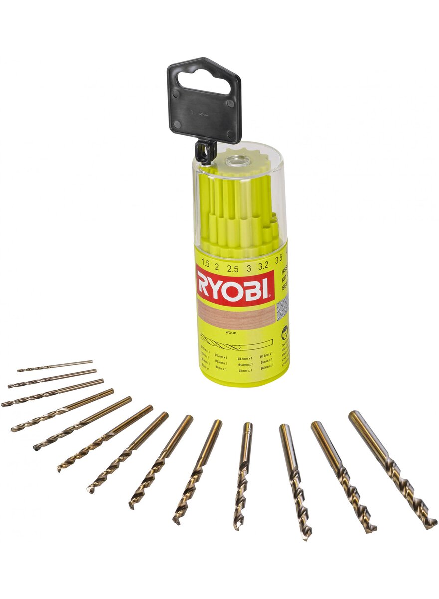 RYOBI 13-dijelni set HSS svrdla RAK13HSS