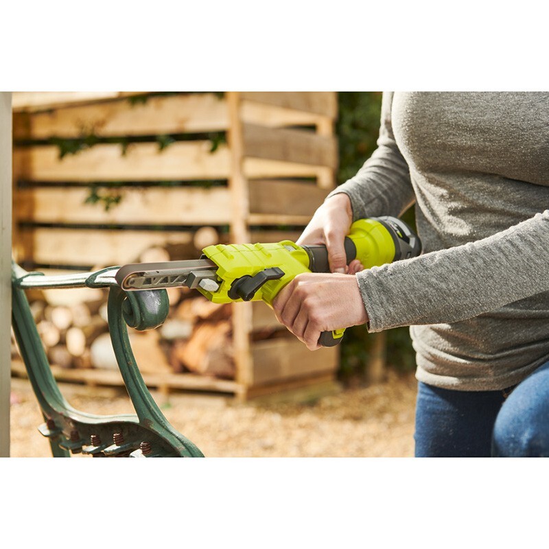 RYOBI akumulatorska tračna brusilica R18PF-0, 18V ONE+, 13x451mm, SOLO ALAT