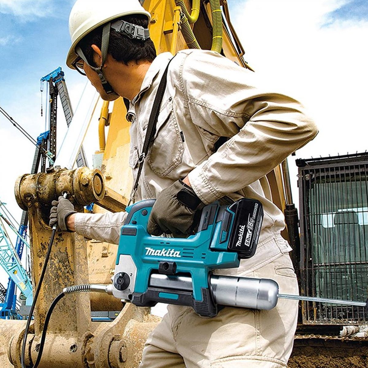 MAKITA akumulatorska mazalica DGP180Z (18V,Li-ion,bez aku) - SAMO ALAT