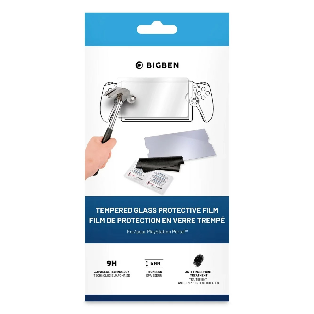 Bigben Tempered zaštitno staklo za PS Portal