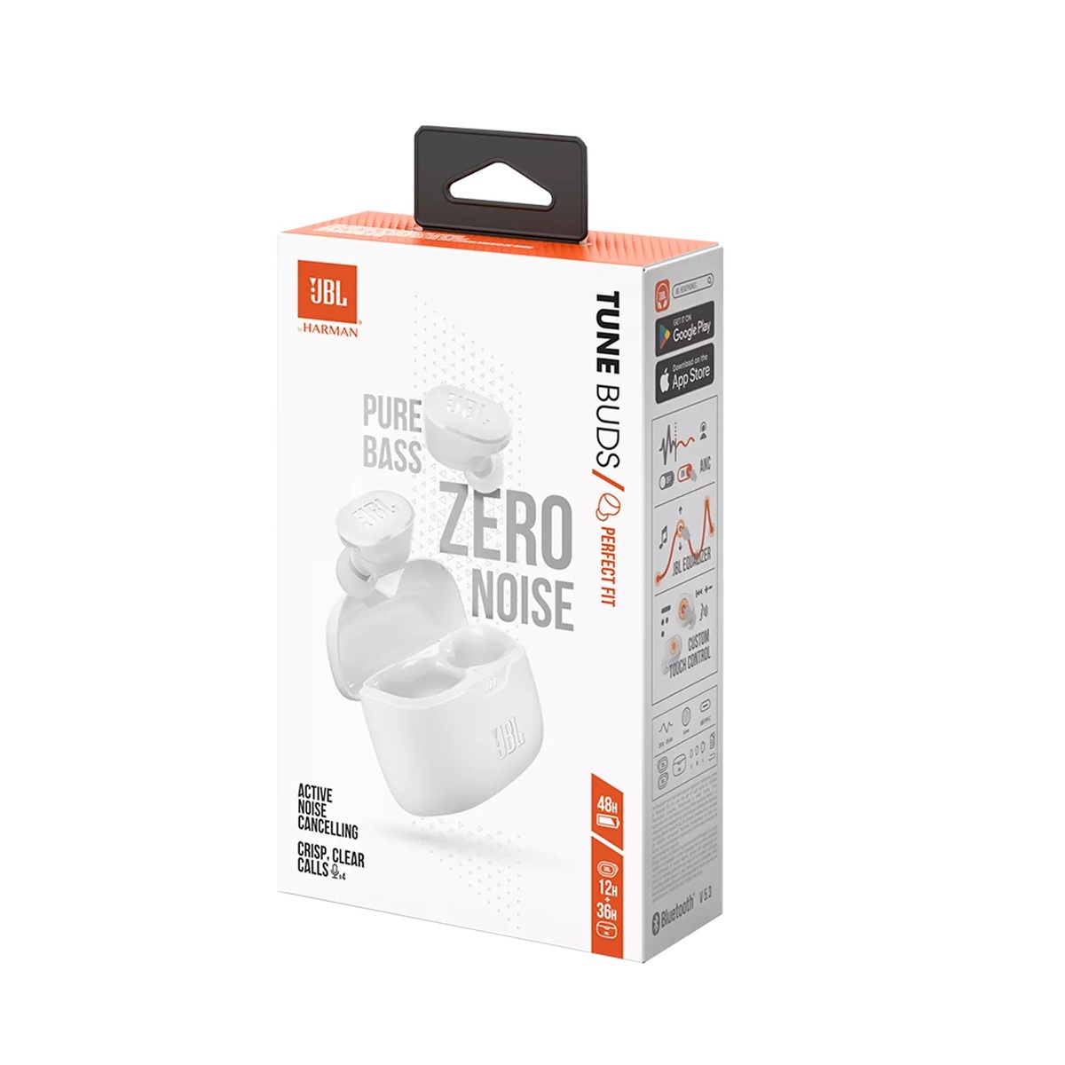 JBL bežične bluetooth slušalice in-ear, TUNE BUDS WHITE