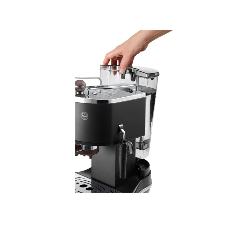 DeLonghi aparat za espresso kafu ECOV311.BK Icona Vintage crni, ručni