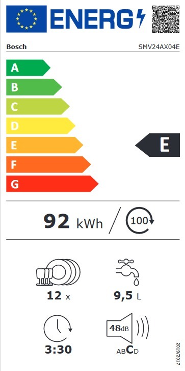 Bosch perilica posuđa SMV24AX04E
