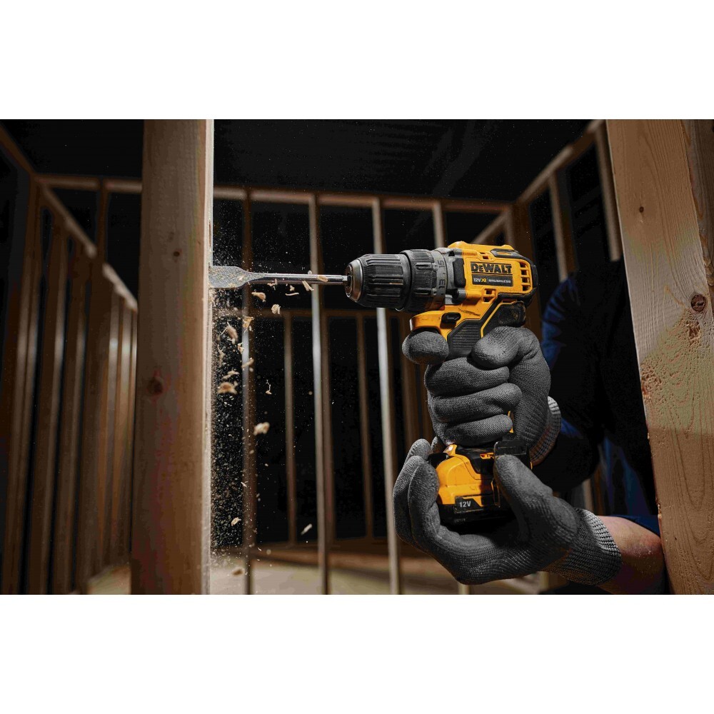 DeWalt akumulatorska bušilica-odvijač 12V 2x2,0Ah - DCD701D2 brushless motor