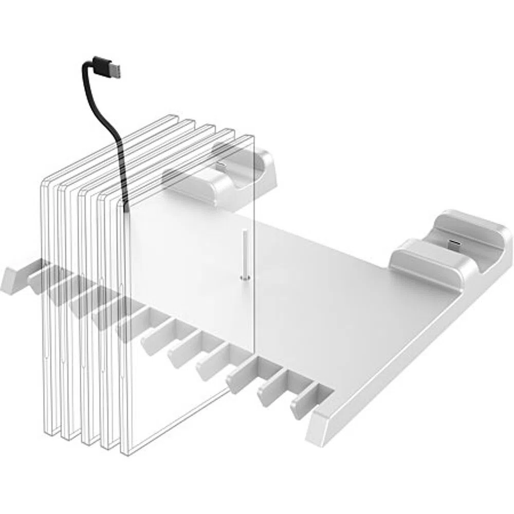 Bigben stalak za PS5 konzolu i punjač za Dualsense kontrolere (PS5 Standard Edition ili PS5 Slim)