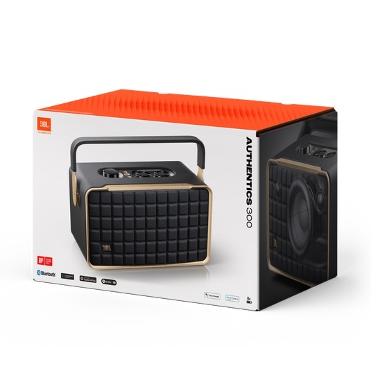 JBL prijenosni bluetooth zvučnik AUTHENTICS 300 BLACK&GOLD