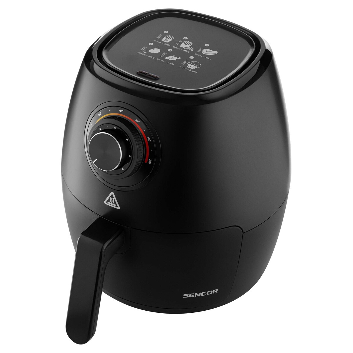SENCOR friteza Vita Fryer SFR 3130BK na vrući zrak: 1300W; zapremina 3,5 l