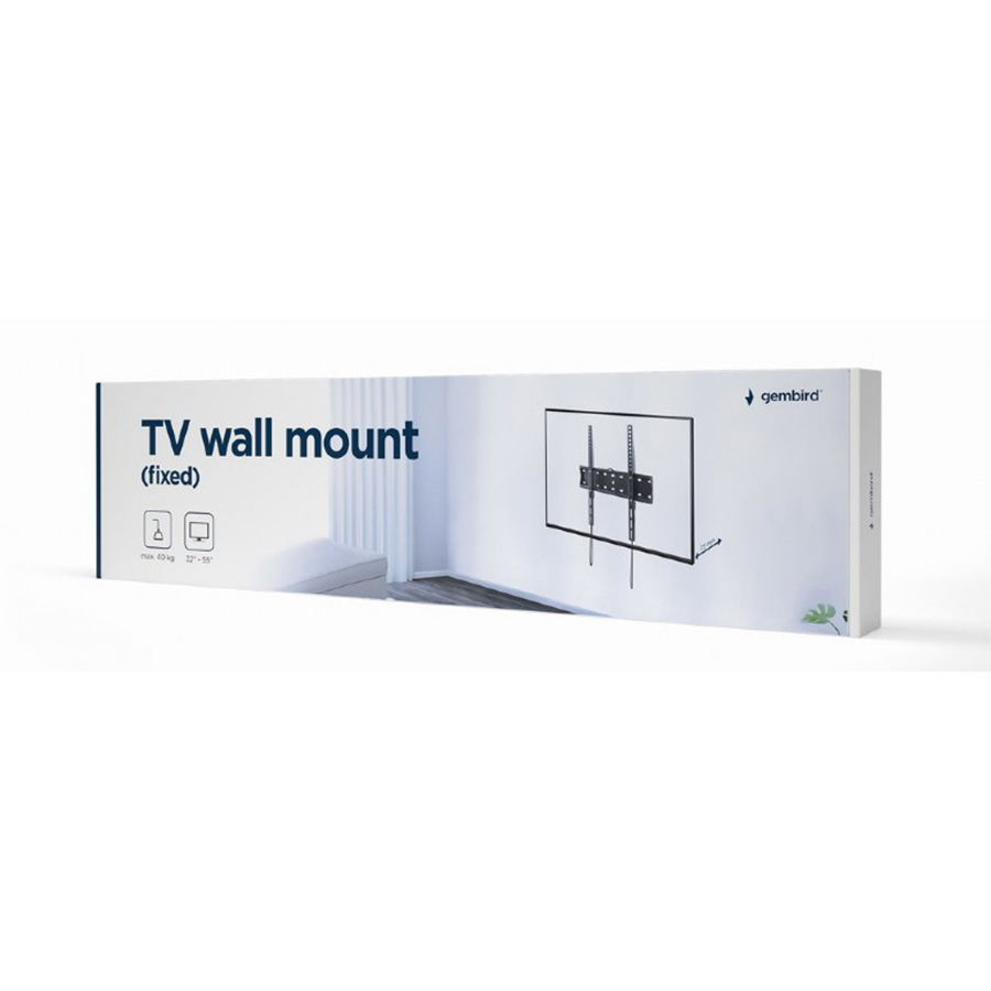 GEMBIRD Zidni nosač WM-55F-02 fiksni: 32"-55"; VESA 400 x 400
