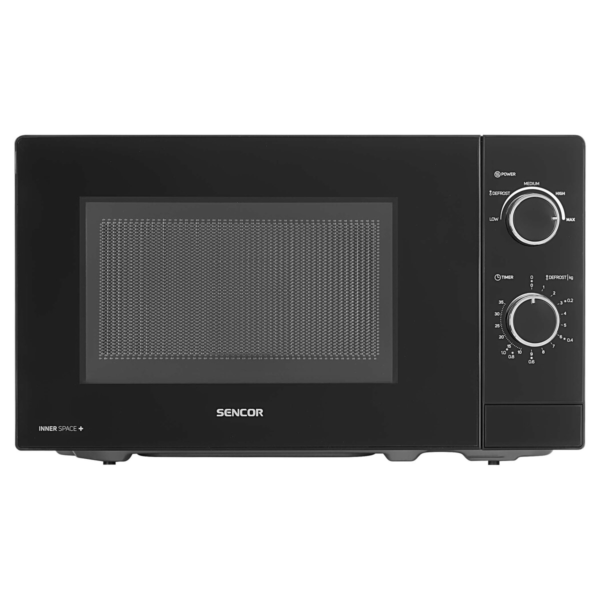 SENCOR mikrovalna pećnica SMW 1719BK crna: 700W; zapremina 20 l; 5 nivoa snage