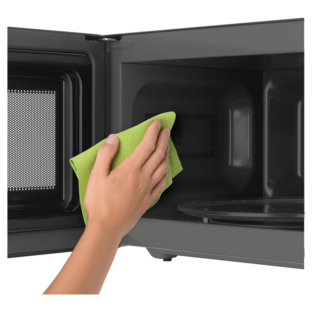 SENCOR mikrovalna pećnica SMW 1719BK crna: 700W; zapremina 20 l; 5 nivoa snage
