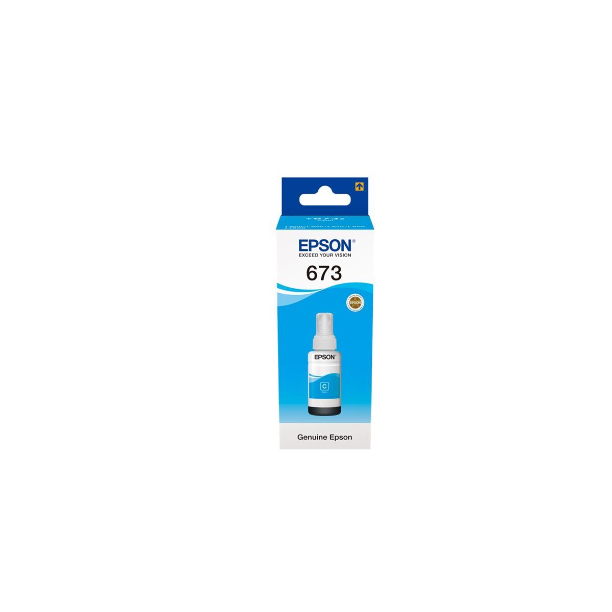 Tinta EPSON EcoTank T67324A cyan