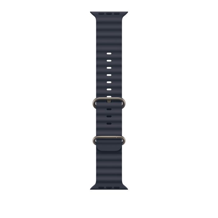 Apple Watch Ultra 2 v2 Cellular 49mm Natural Titanium Case Navy Ocean Band