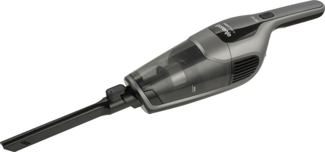 GORENJE štapni usisivač SVC252110FSIIA 2-u-1; 21.6 V; do 55 min; LED display; crni