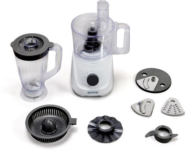 GORENJE multipraktik SB800XG; kuhinjski robot; 800 W;2x brzine; 1,5 lit; bijeli - crno