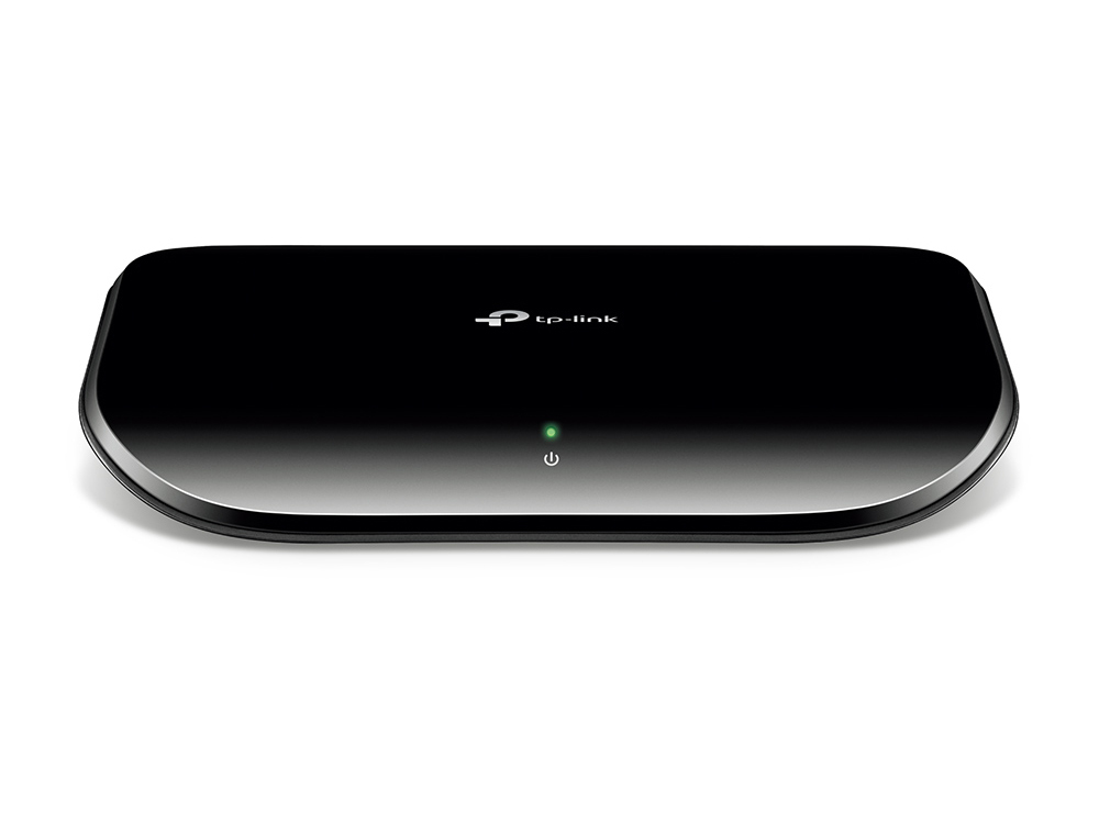 TP-Link switch TL-SG1005D, 5-Port Gigabit RJ45 10/100/1000Mbps desktop switch, 10Gbps Switching Capacity, Fanless, Auto Negotiation/Auto MDI/MDIX