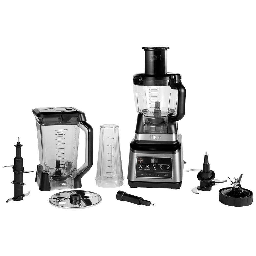 NINJA multipraktik BN800EU 3-u-1 sa Auto-iQ: procesor hrane, samostojeći mikser i blender, 1200 W