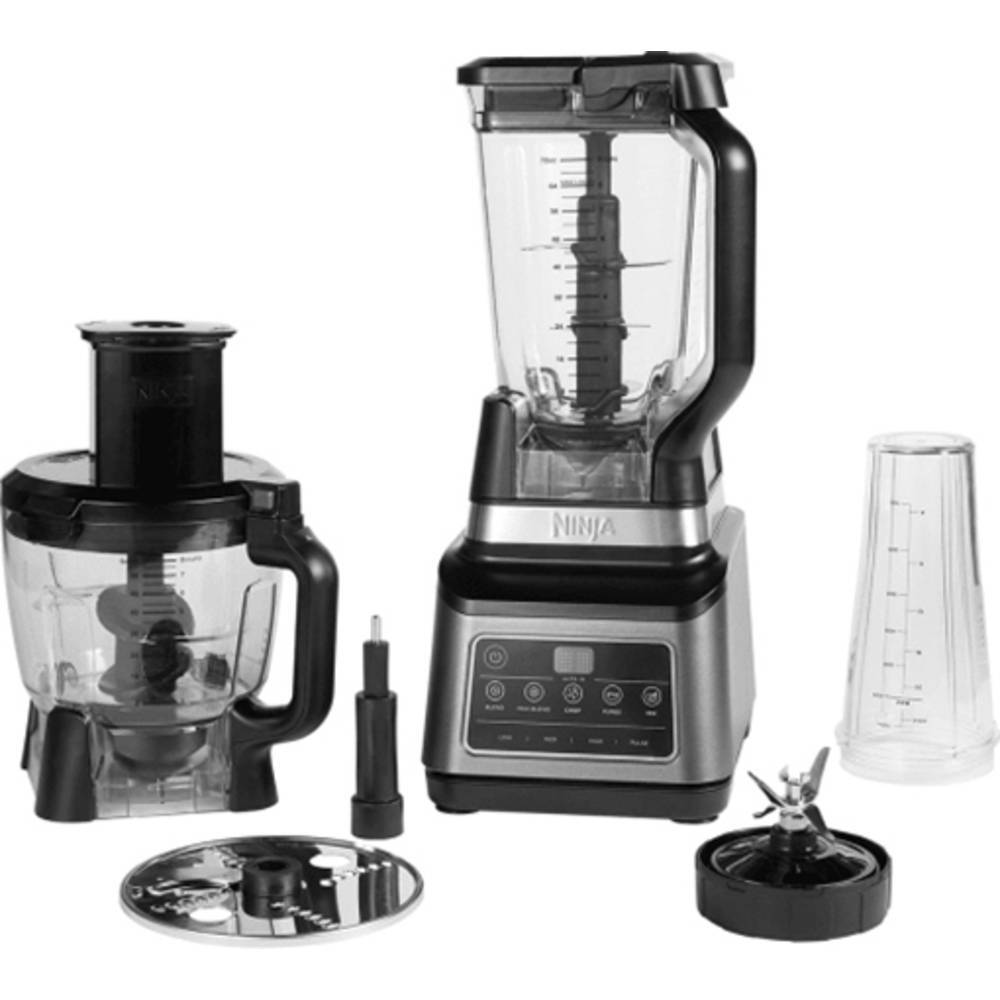 NINJA multipraktik BN800EU 3-u-1 sa Auto-iQ: procesor hrane, samostojeći mikser i blender, 1200 W