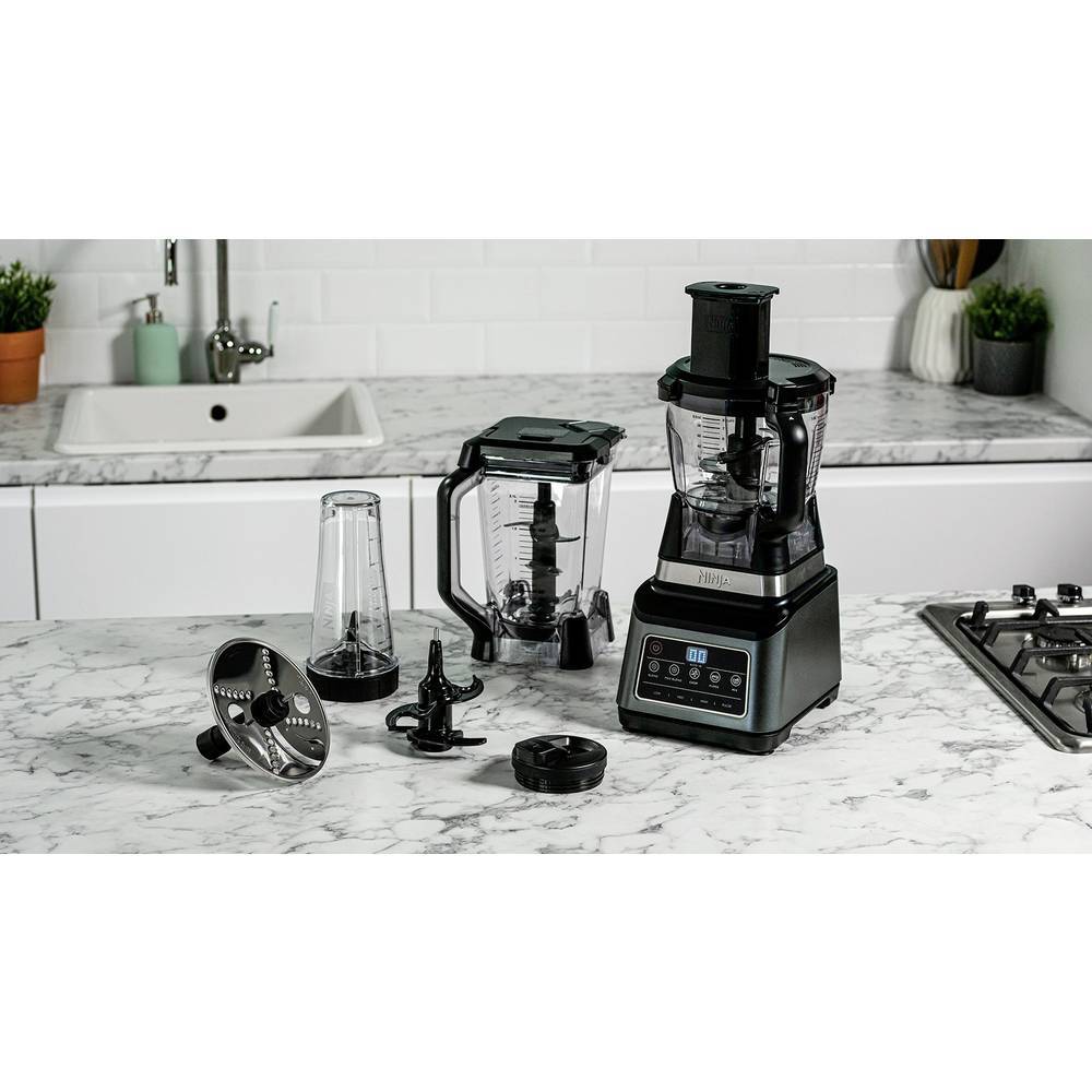 NINJA multipraktik BN800EU 3-u-1 sa Auto-iQ: procesor hrane, samostojeći mikser i blender, 1200 W