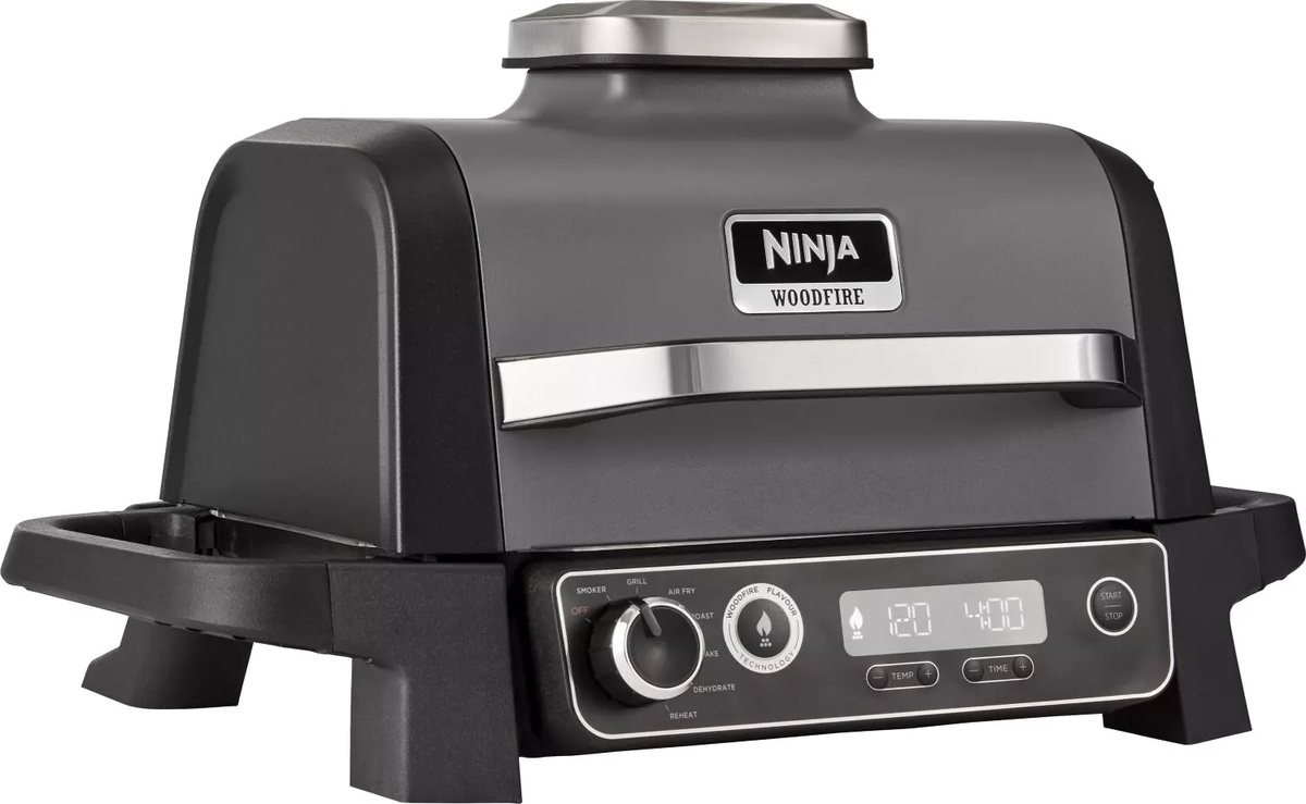 NINJA električni roštilj OG701EU Woodfire 7-u-1 za vanjsku upotrebu