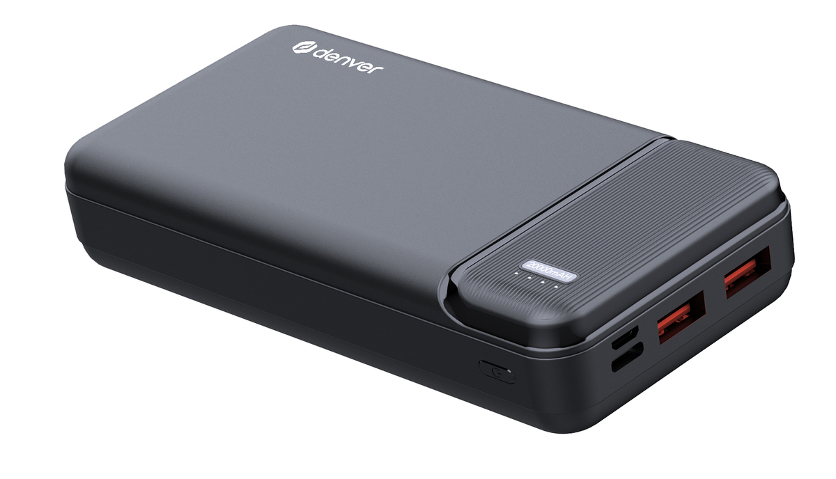 DENVER powerbank 20000mAh, PQC-20007, BLACK