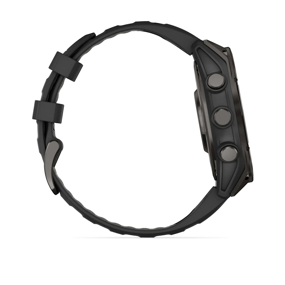 GARMIN Fenix 8 AMOLED Sapphire pametni sat, 47 mm, Carbon Gray, Pebble Gray remen