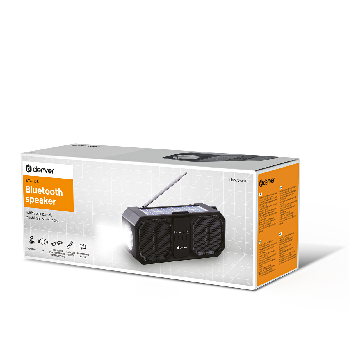 DENVER prijenosni bluetooth zvučnik BTG-158