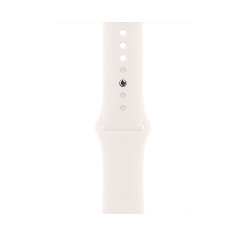 Apple Watch S10 GPS 46mm Rose Gold Aluminium Case Light Blush Sport Band - M/L