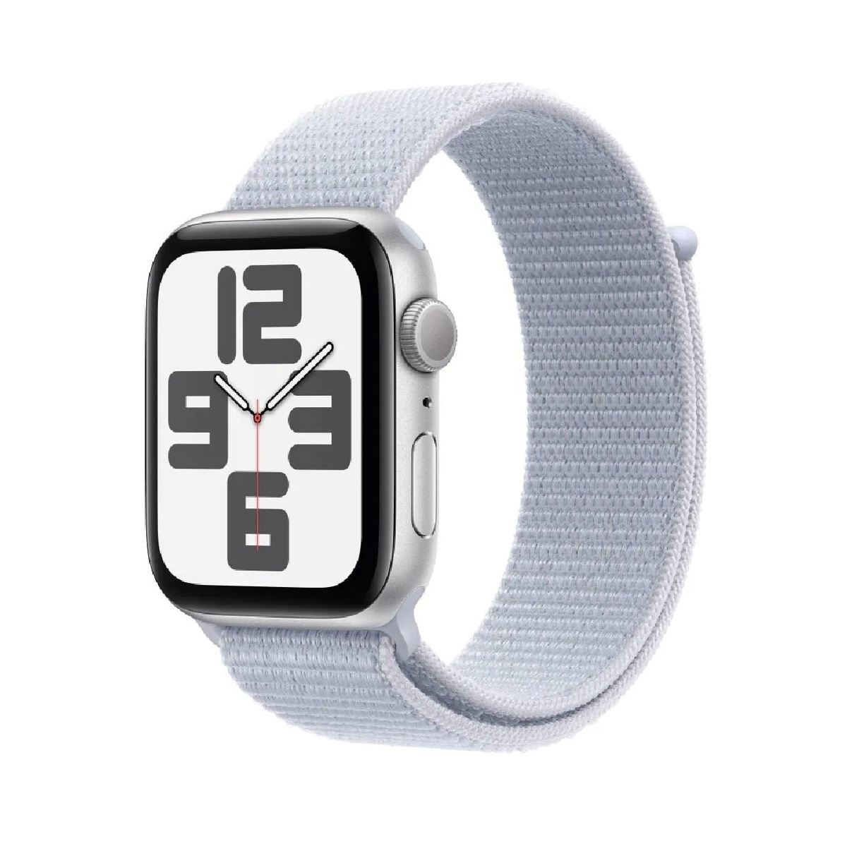 Apple Watch SE2 v3 GPS 40mm Silver Alu Case Blue Cloud Sport Loop