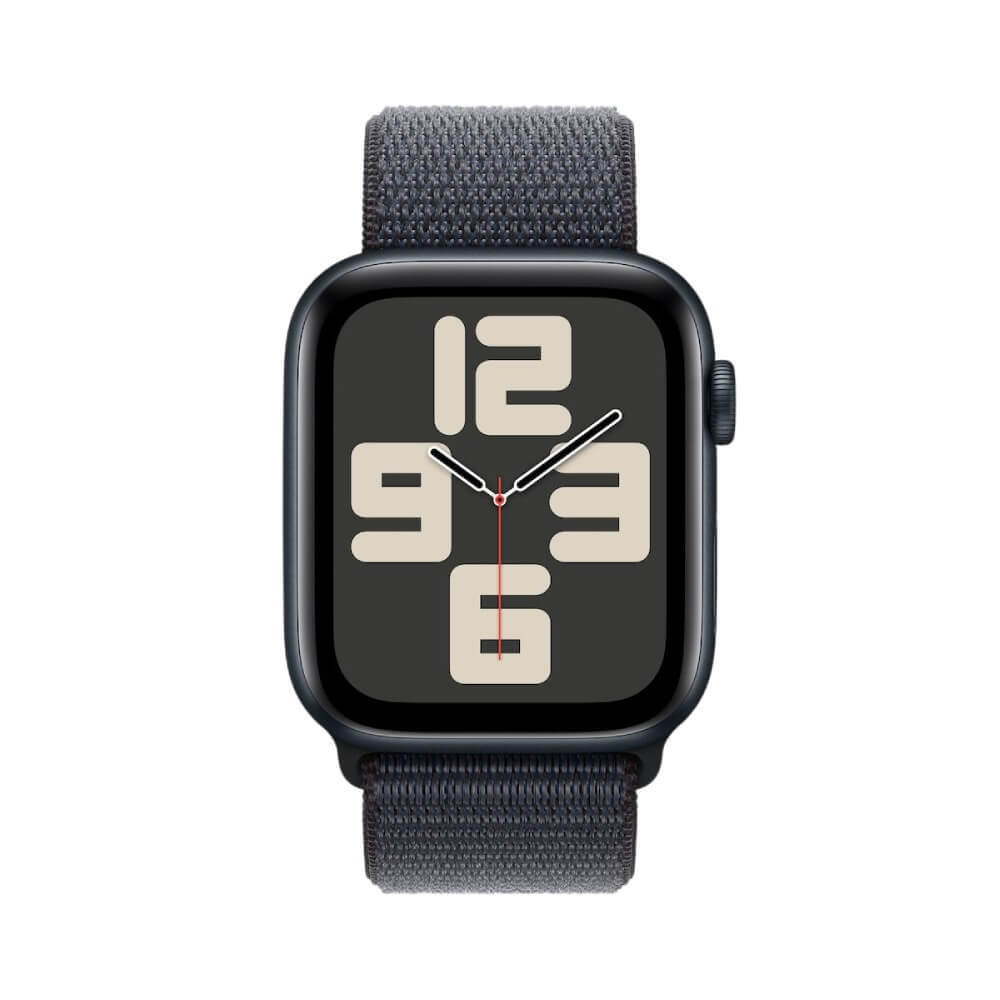 Apple Watch SE2 v3 GPS 40mm Midnight Aluminium Case Ink Sport Loop