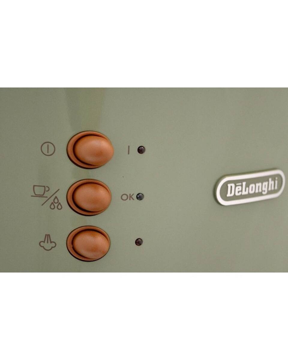 DeLonghi aparat za espresso kafu ECOV311.GR Icona Vintage zeleni, ručni