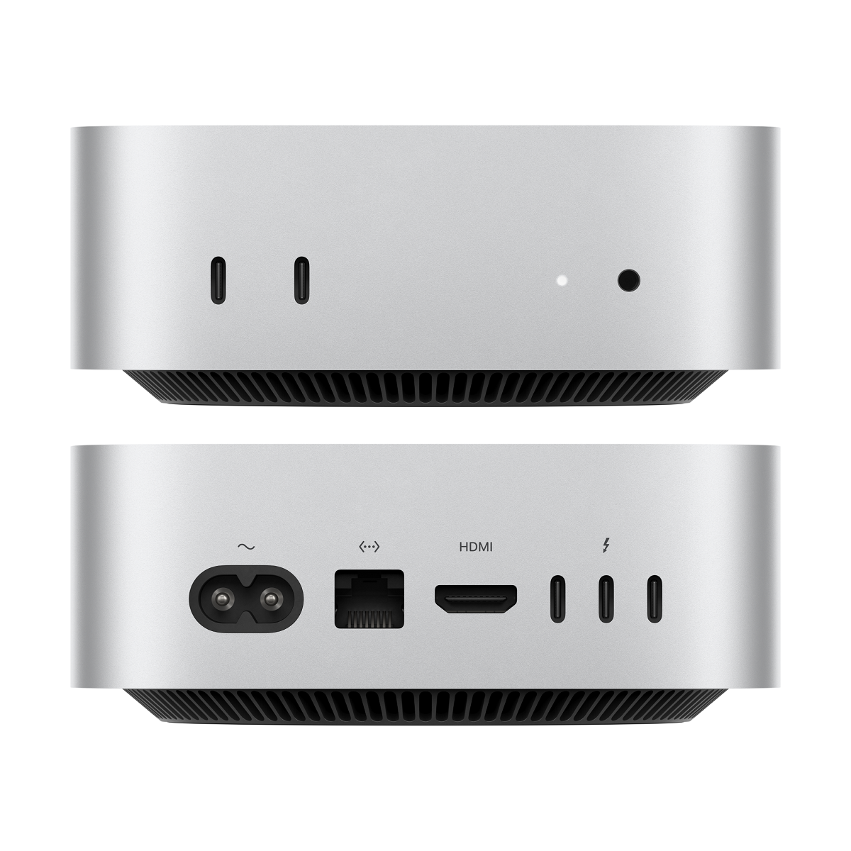 Apple Mac mini, mcyt4rc/a, M4 chip with 10‑core CPU and 10‑core GPU, 24GB RAM, 512GB SSD, Silver, računar