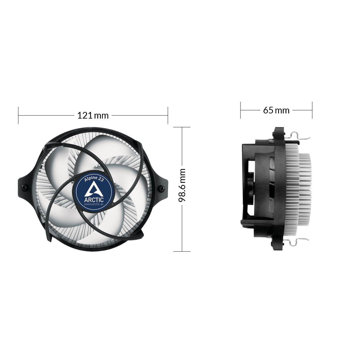 Arctic Alpine 23Compact AMD CPU-Cooler