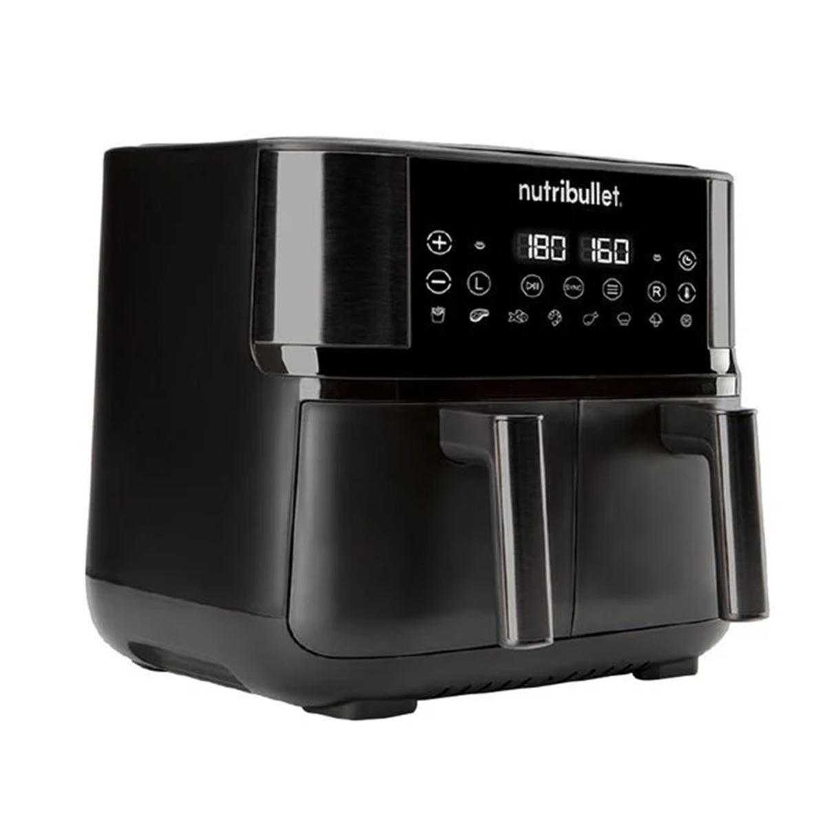 Nutribullet friteza CB NBA081B na vrući zrak 2850 W, kapacitet 2x 4 L