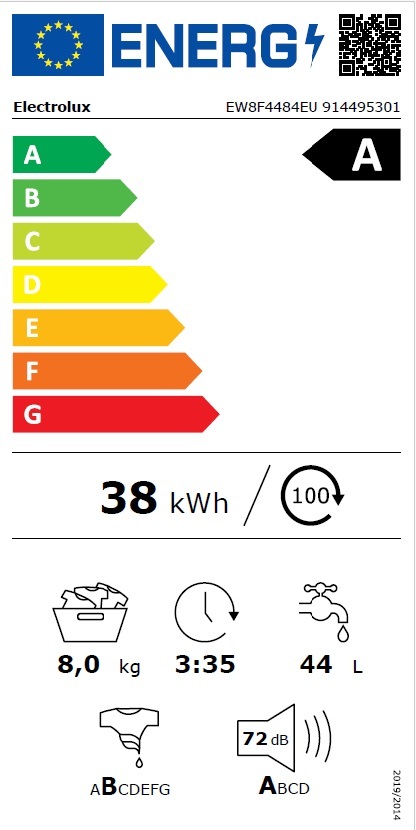 Electrolux mašina za veš EW8F4484EU
