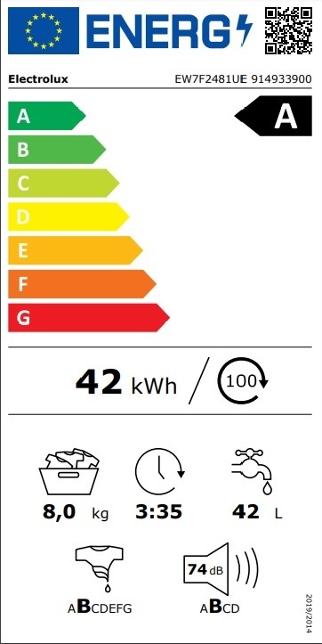 Electrolux mašina za veš EW7F2481UE