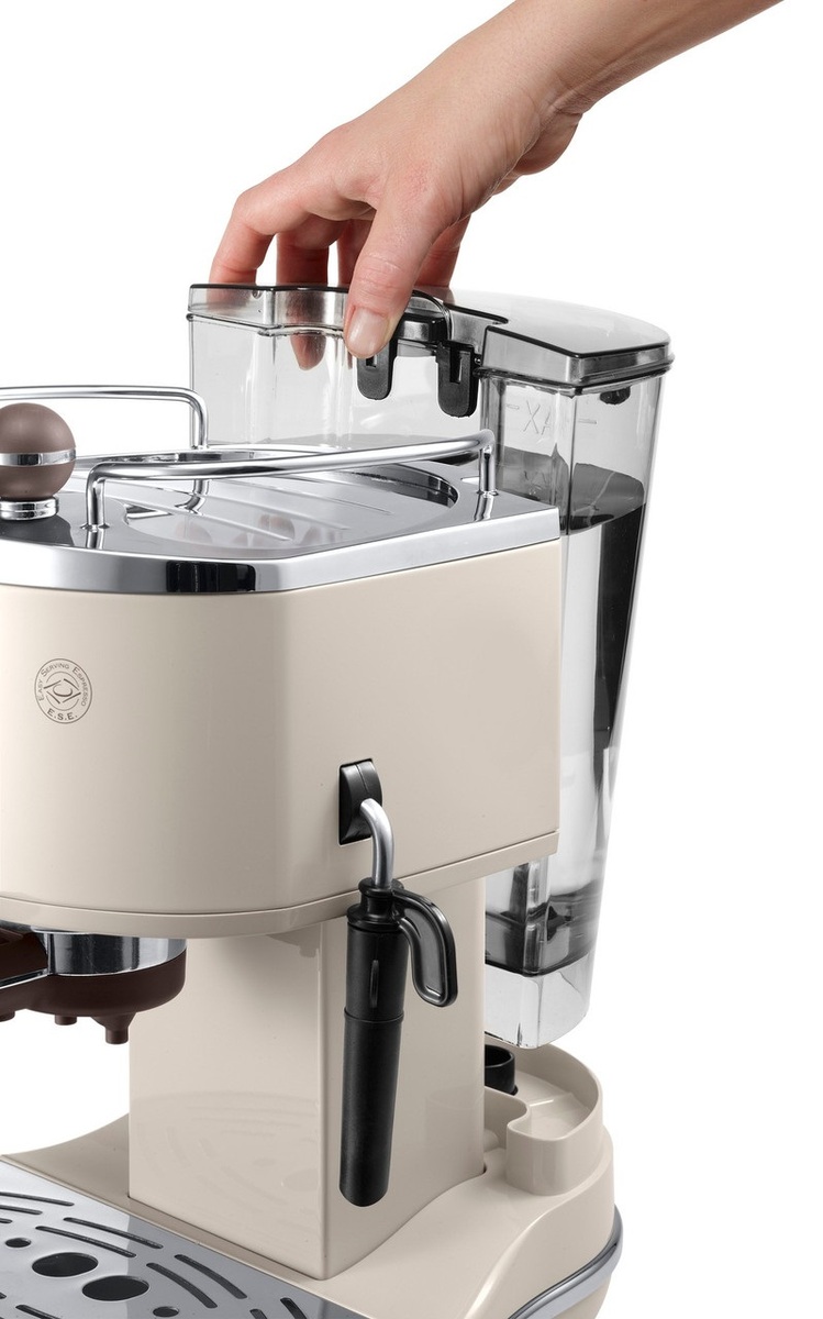 DeLonghi aparat za espresso kafu ECOV311.BG Icona Vintage ručni, bež