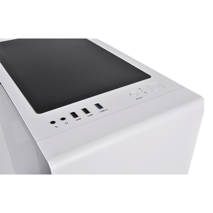 Thermaltake kućište S100 White Micro Micro case, tempered glass, 1x 120mm fan