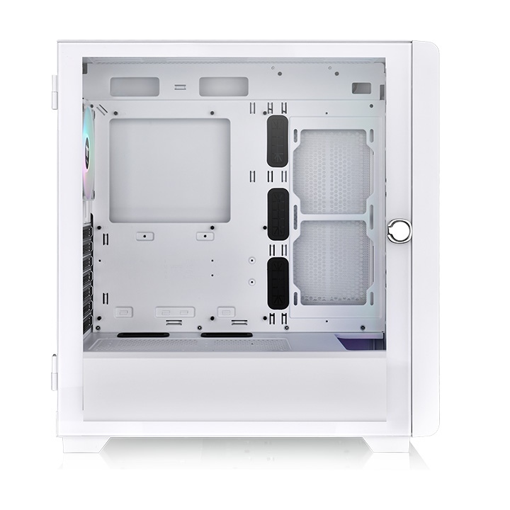 Thermaltake kućište S250 TG ARGB Snow Mid tower case, white, 4x CT120 ARGB white fans
