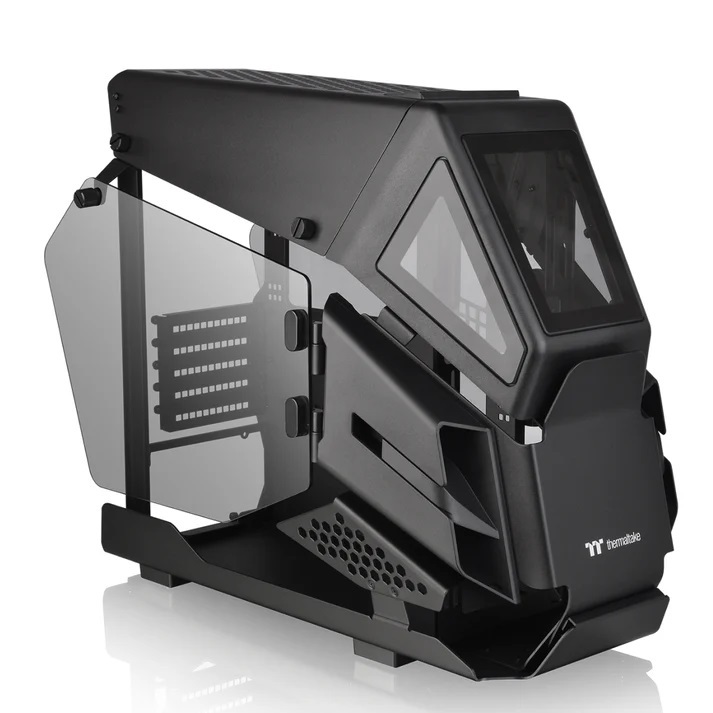 Thermaltake kućište AH T200 Black mATX, 2x TG panels