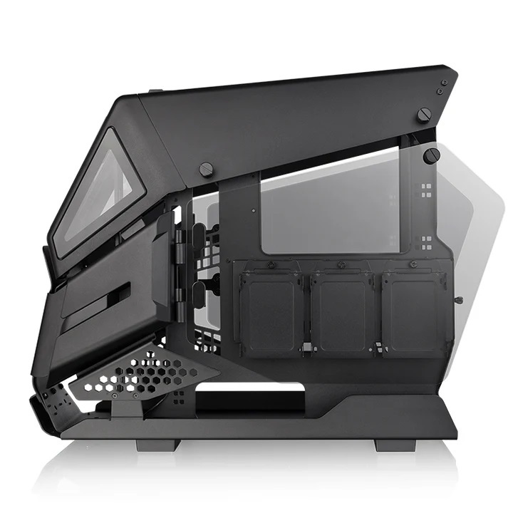 Thermaltake kućište AH T200 Black mATX, 2x TG panels