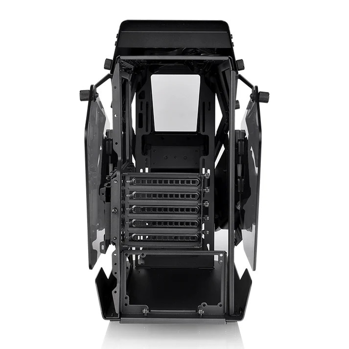 Thermaltake kućište AH T200 Black mATX, 2x TG panels