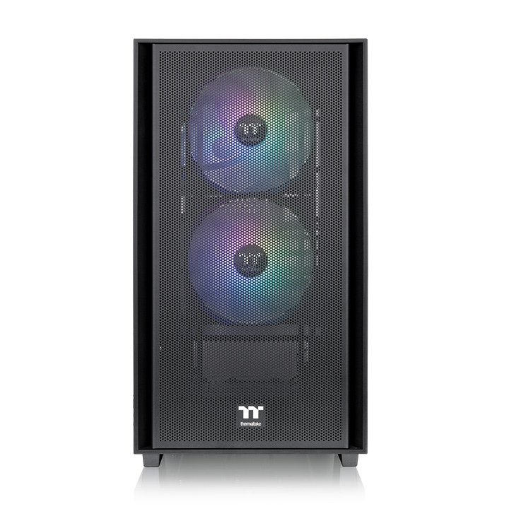 Thermaltake kućište Versa H16 TG ARGB Micro Tower Case, mATX,TG panel, 3x 120mm ARGB fans