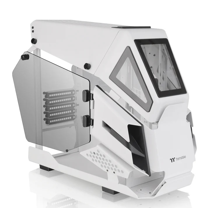 Thermaltake kućište AH T200 SnowmATX, 2x TG panels, white