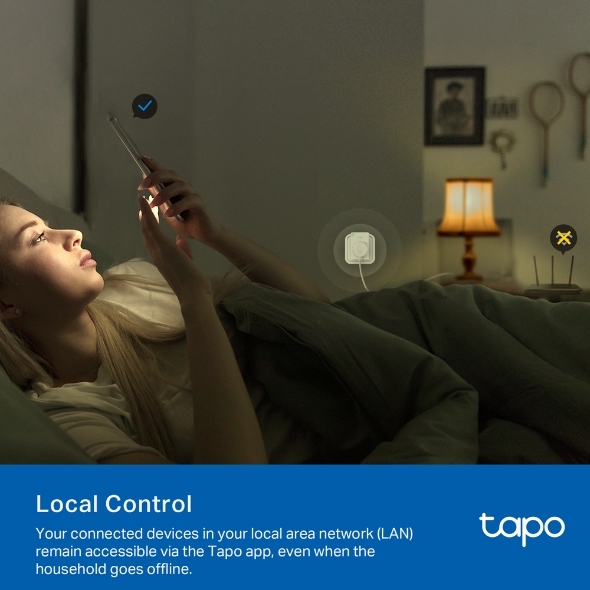 TP-Link Tapo P100 (2-pack) Mini Smart Wi-Fi Socket, pametna utičnica
