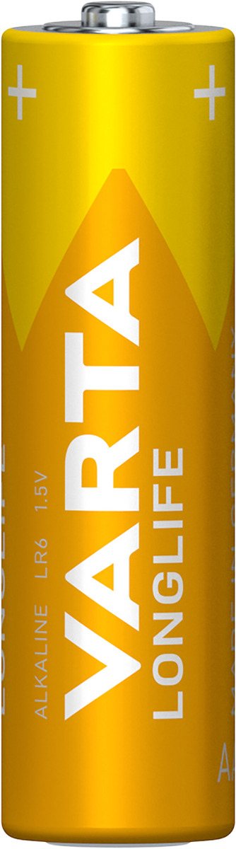 VARTA LONGLIFE alkalna baterija LR06, AA, 1,5V, 24/1 kom. pakovanje, made in Germany