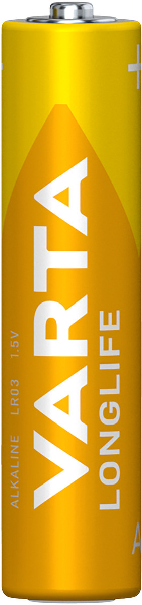 VARTA LONGLIFE alkalna baterija LR03, AAA, 1,5V, 12/1 kom. pakovanje, made in Germany